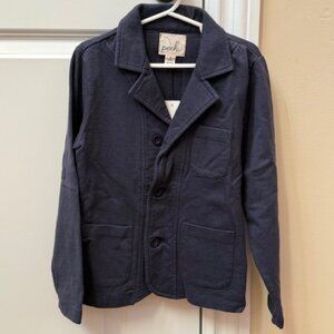 Peek Dean French Terry Blazer (Navy, Size S - 4/5)